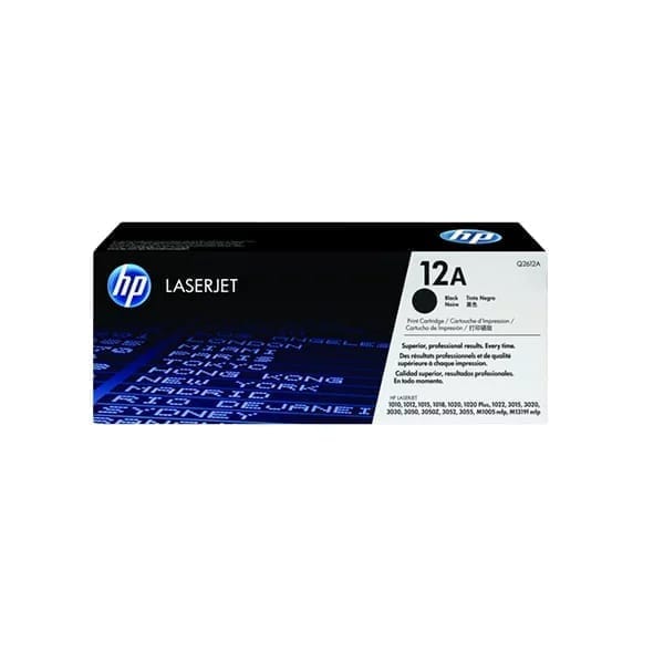 The HP 12A Black Toner Cartridge (Q2612A)