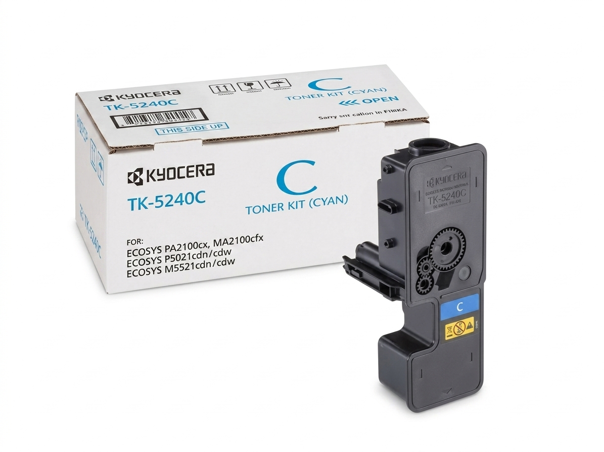 Kyocera TK-5240C  Cyan Toner Cartridge original