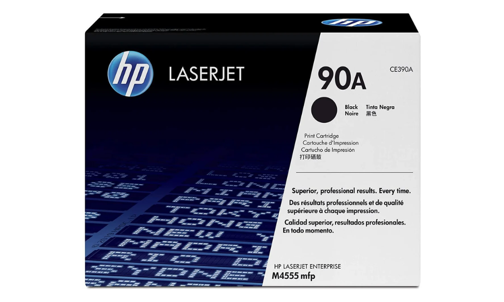 CE390A HP 90A Black Original Quality LaserJet Toner Cartridge for LaserJet Enterprise M601, M602, M603 & M4555 MFP – 10000 Pages