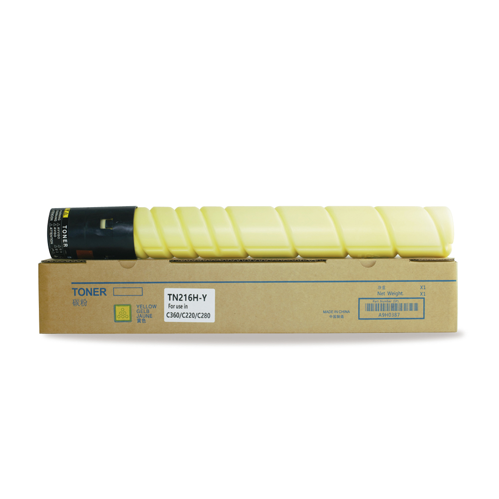 Konica Minolta Bizhub TN216 Toner Cartridges-Yellow