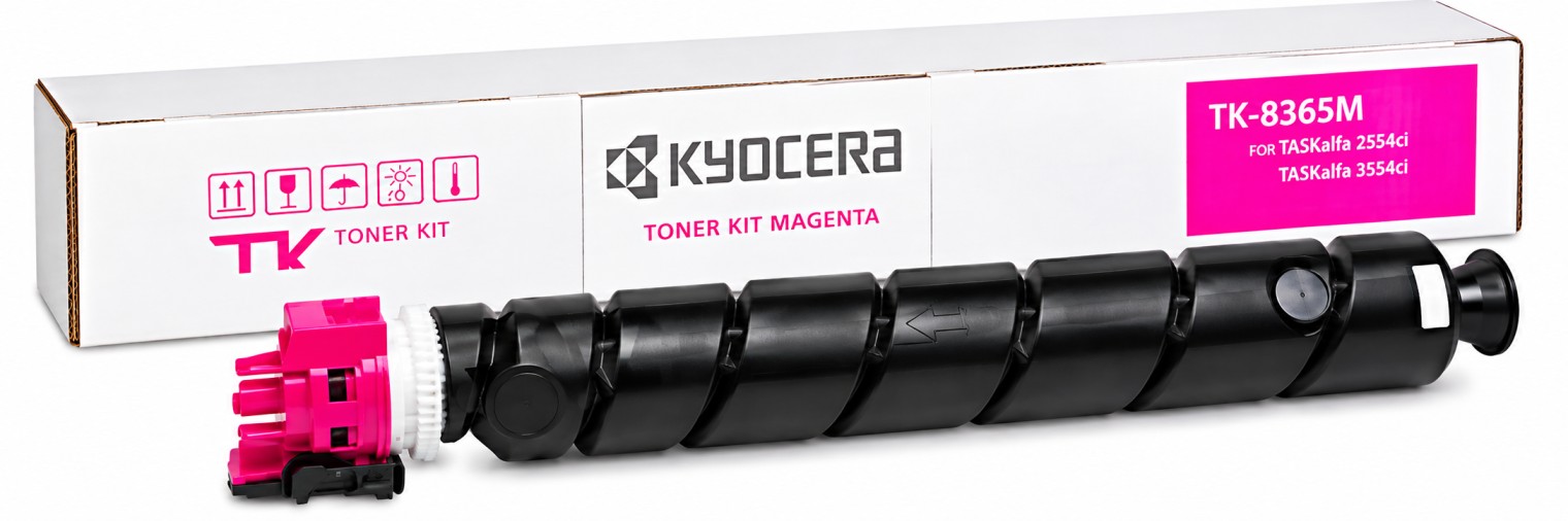  TK-8365M Magenta kyocera Toner Cartridge for TASKalfa 2554ci – 12000 Pages