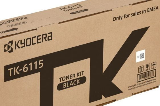 Kyocera TK-6115 Genuine Black Toner Cartridge TK6115