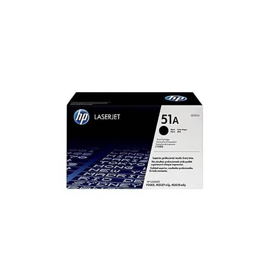 (Q7551A) HP 51A  Black Toner Cartridge