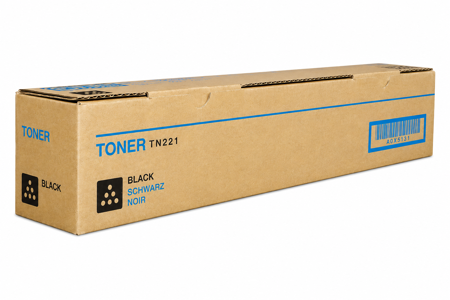 Konica Minolta TN-221 Black Toner Cartridge