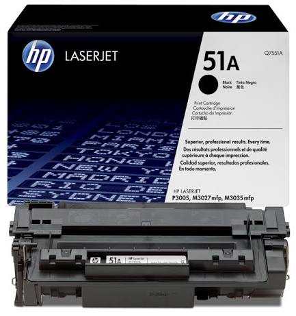 HP (Q7551A) 51A  Black Toner Cartridge