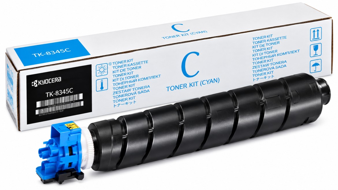  TK-8345C Cyan kyocera Toner Cartridge for TASKalfa 2552ci – 12000 Pages