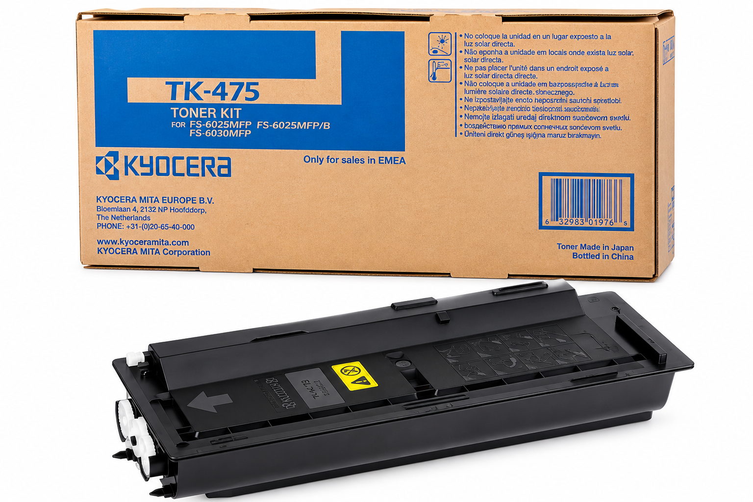 Kyocera TK-475  Black Toner Cartridge original