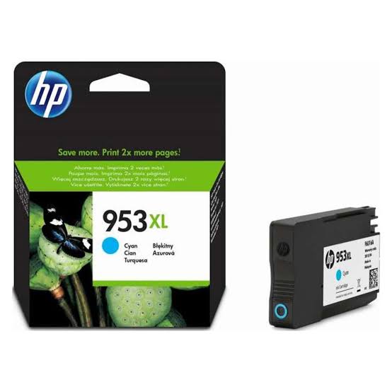 HP 953XL Cyan High Yield (F6U16AE) Ink Cartridge Original 