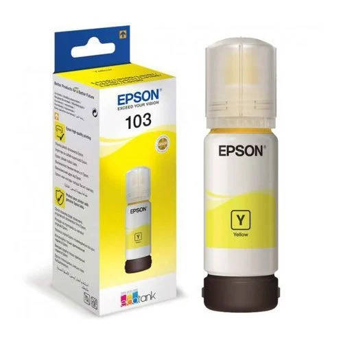 Epson 103 Yellow Ink Bottle High Yield (C13T00S44A) High Quality 