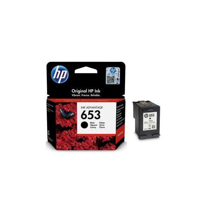HP 653 Black Genuine Ink Advantage (3YM75AE) Cartridge 