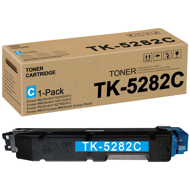 Original Kyocera TK 5282 Cyan Toner Cartridge(TK-5282C) 