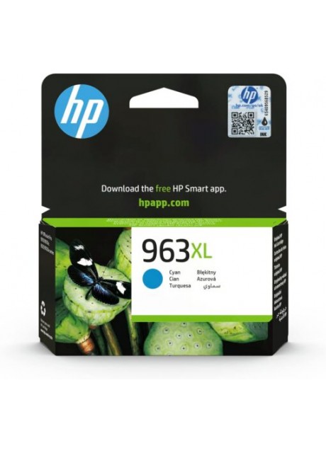 HP 963XL Cyan Original Ink Cartridge High Yield (3JA27AE)