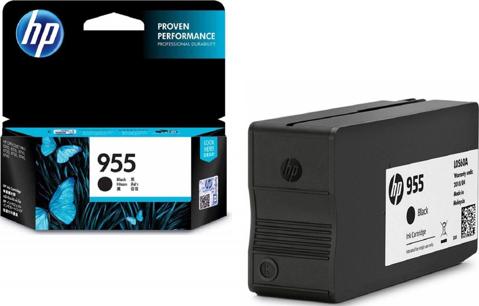 HP 955 Black Original Ink Cartridge