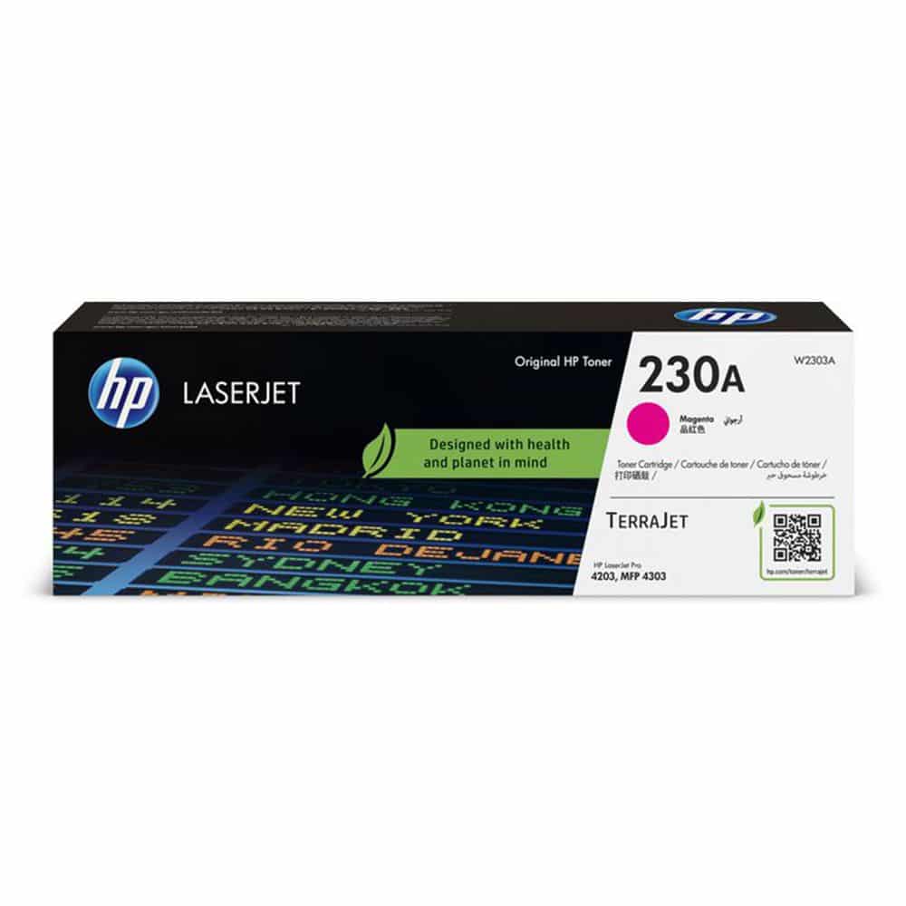 HP 230A Magenta (W2303A) Original LaserJet Toner Cartridge  description