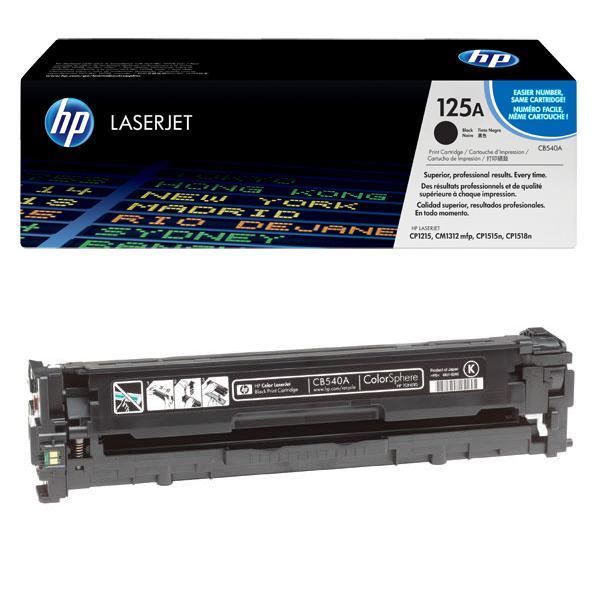 HP 125A (CB540A) Black LaserJet Toner Cartridge 
