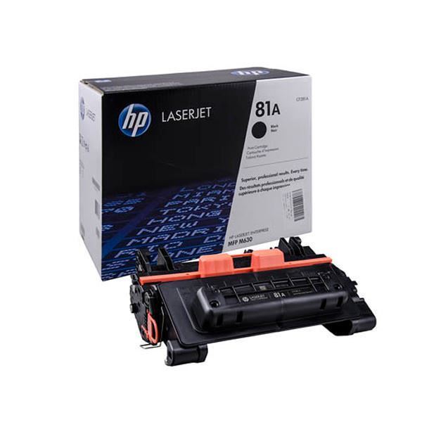 HP 81A Black Original Toner Cartridge (CF281A Laser