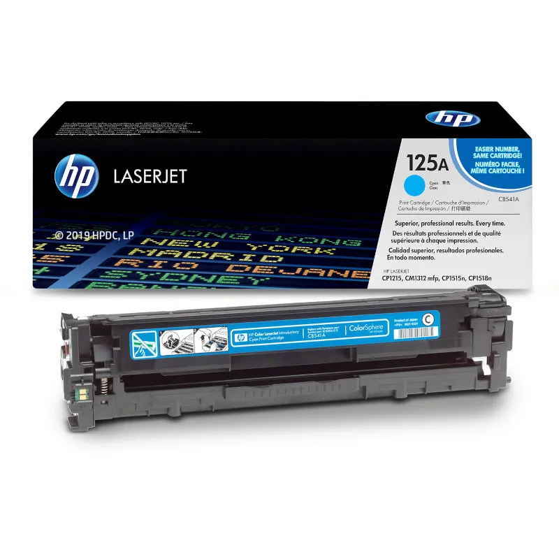 HP 125A (CB541A) Cyan LaserJet Toner Cartridge 