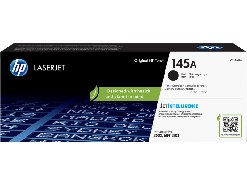 HP 145A Black (W1450A) Original LaserJet Toner Cartridge