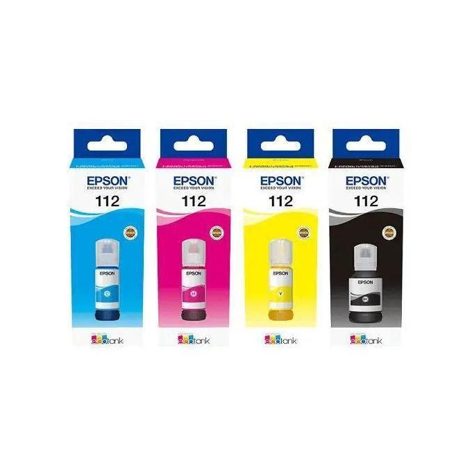 Epson 112 inks are a popular EcoTank ink series used in high-volume Epson printers (especially business & office models).