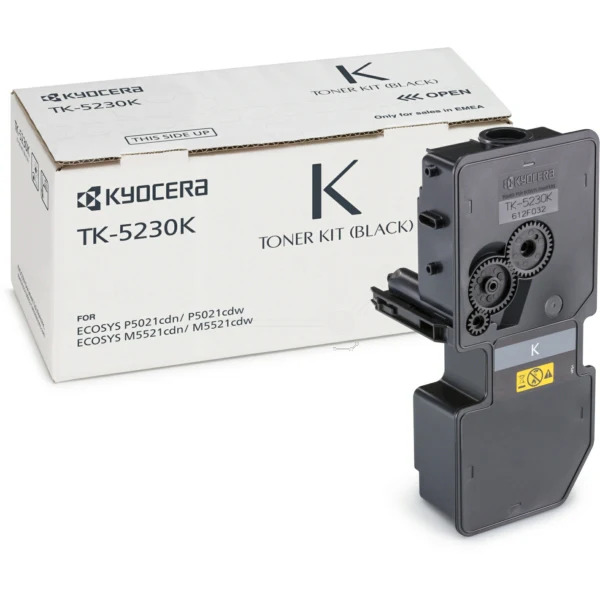 TK 5230 Black (TK5230K) Kyocera Toner Cartridge Original Quality