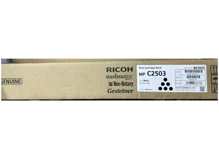 MPC2503 Black Ricoh Original Toner Cartridge (841918)