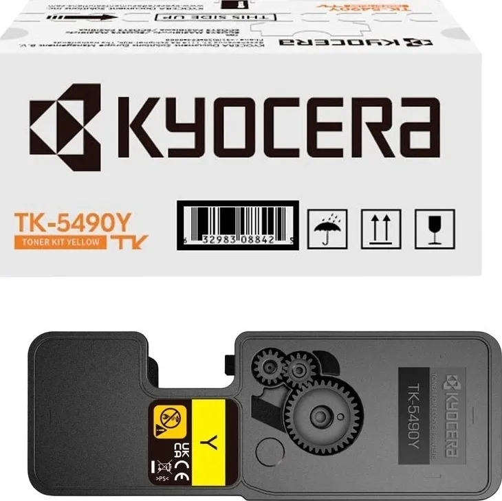 TK 5490 Yellow Kyocera (TK-5490Y) Toner Cartridge Original