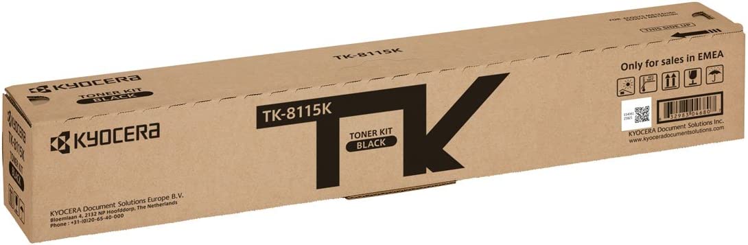 Kyocera  TK8115 Black Toner Cartridge TK‑8115 High Yield