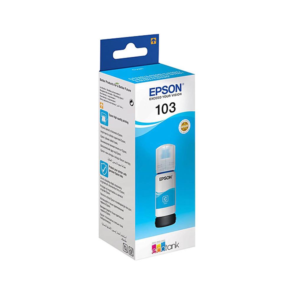 Epson 103 Cyan Ink Bottle