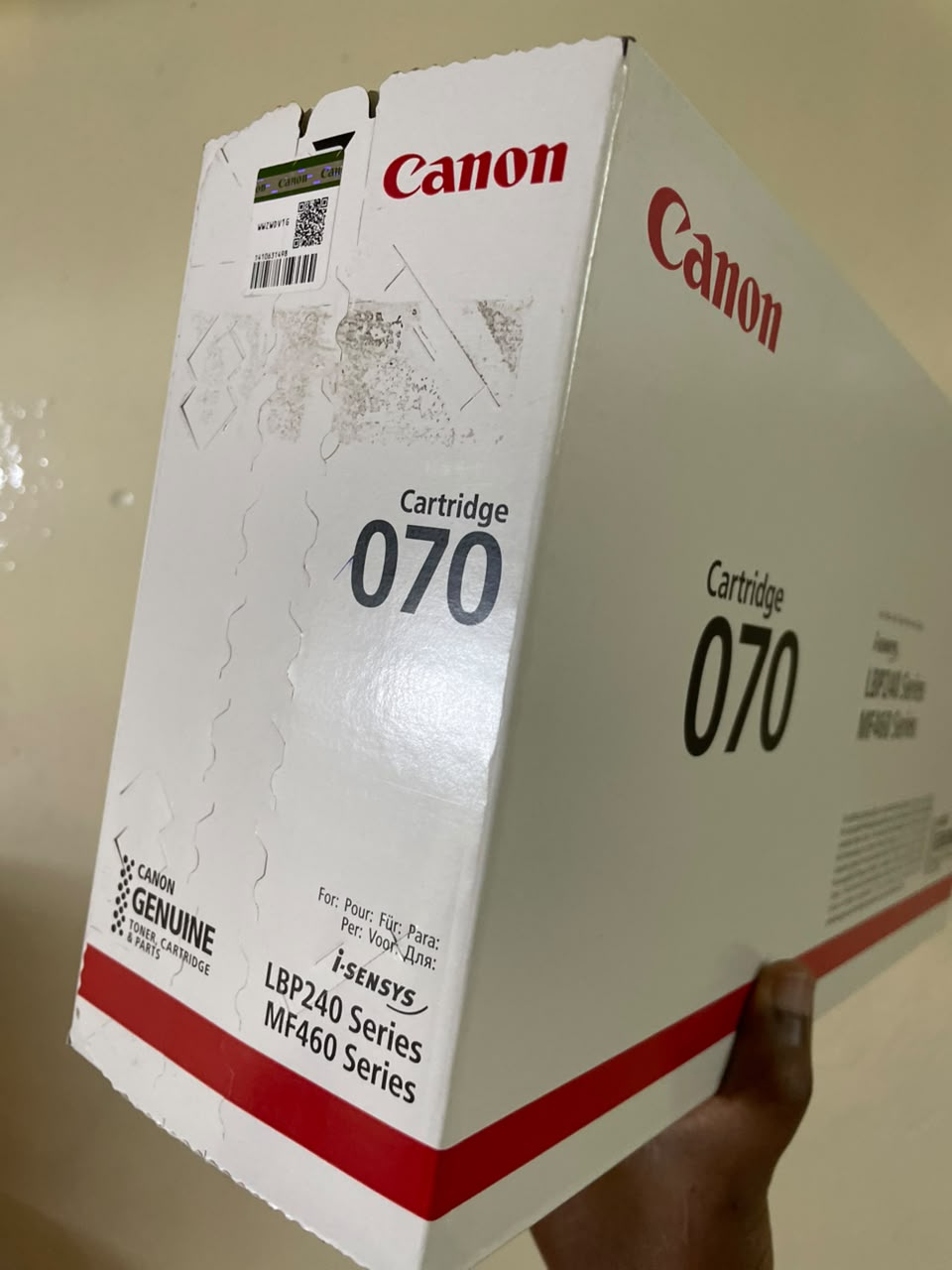 Canon 070 (5639C002) Genuine Black Toner Cartridge 