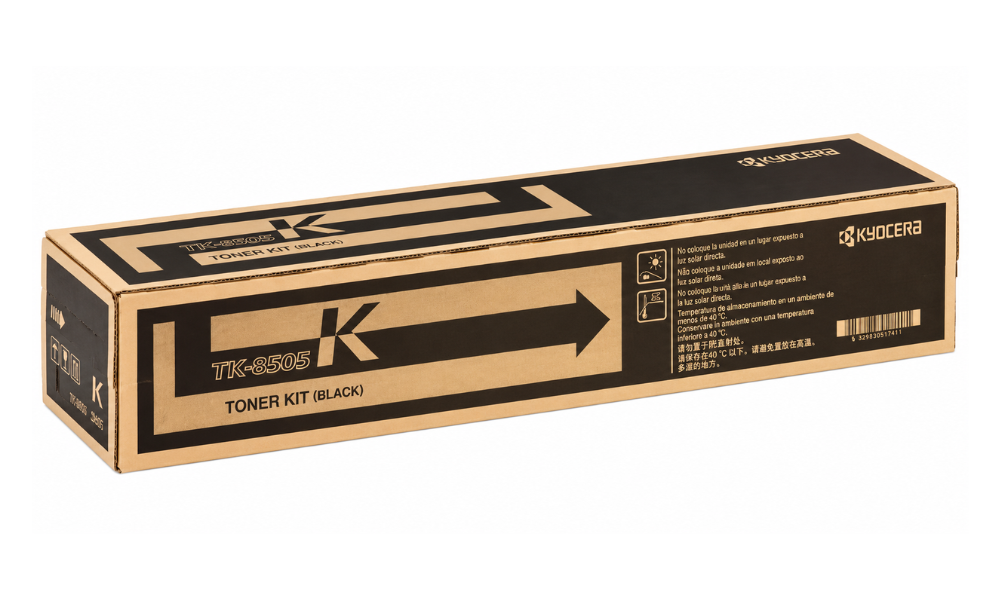 Kyocera TK 8505K Black Toner Cartridge for TASKalfa 4550ci & 5550ci – 30000 Pages