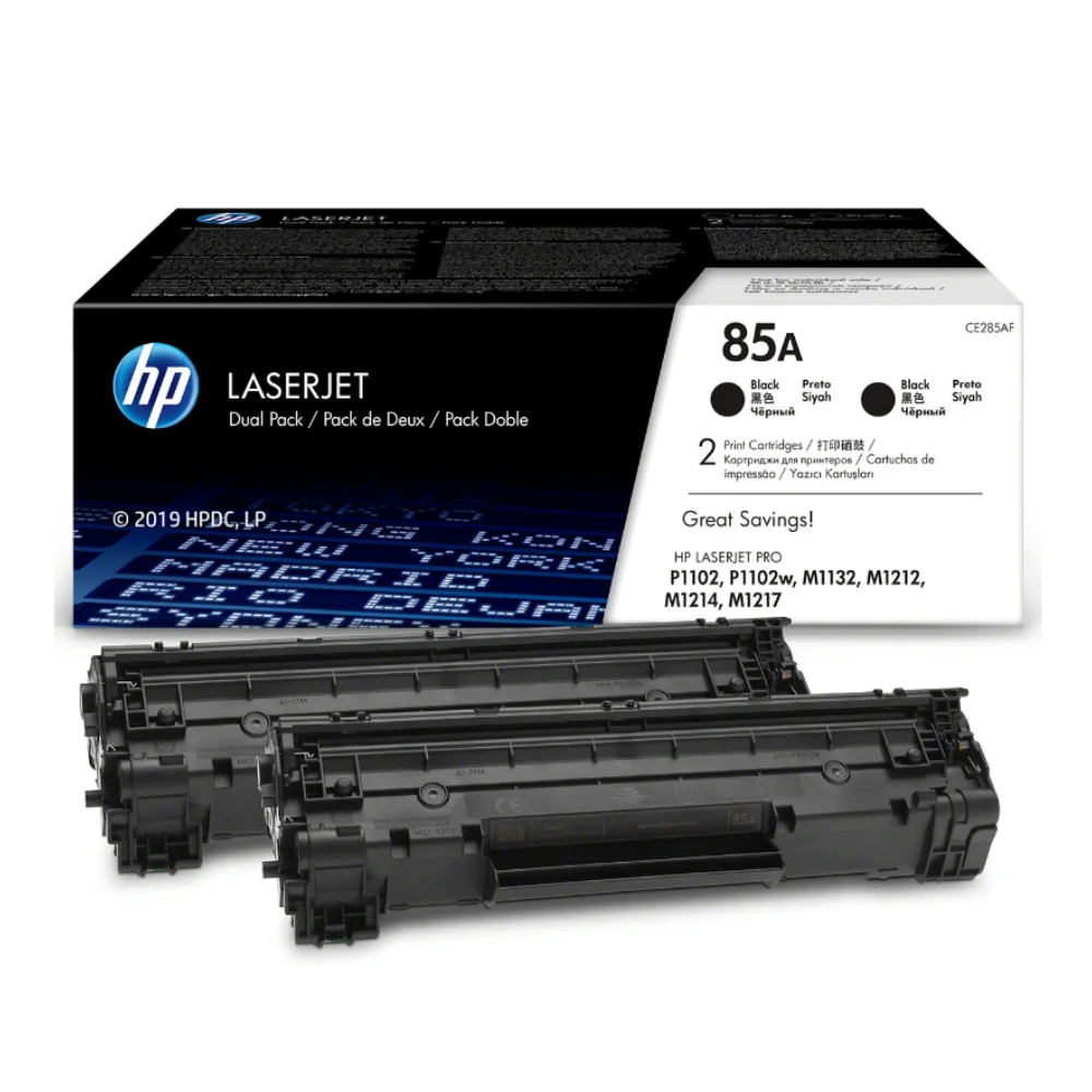 HP 285A Black Original LaserJet Toner Cartridge (W2850A)