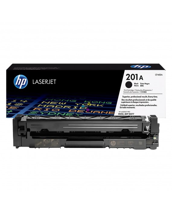 (CF400A)HP 201A Black  Original LaserJet Toner Cartridge