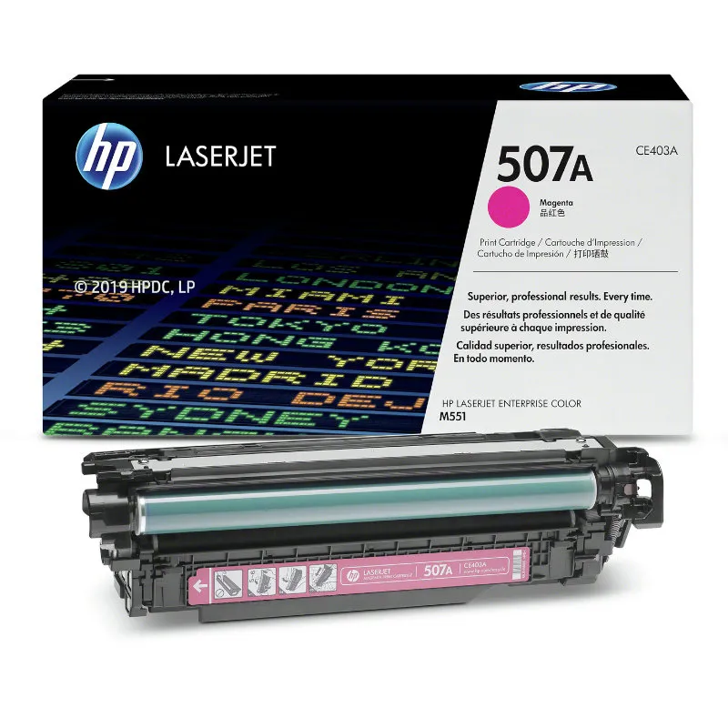 Quality HP 507A (CE403A) Magenta Original LaserJet Toner Cartridge 
