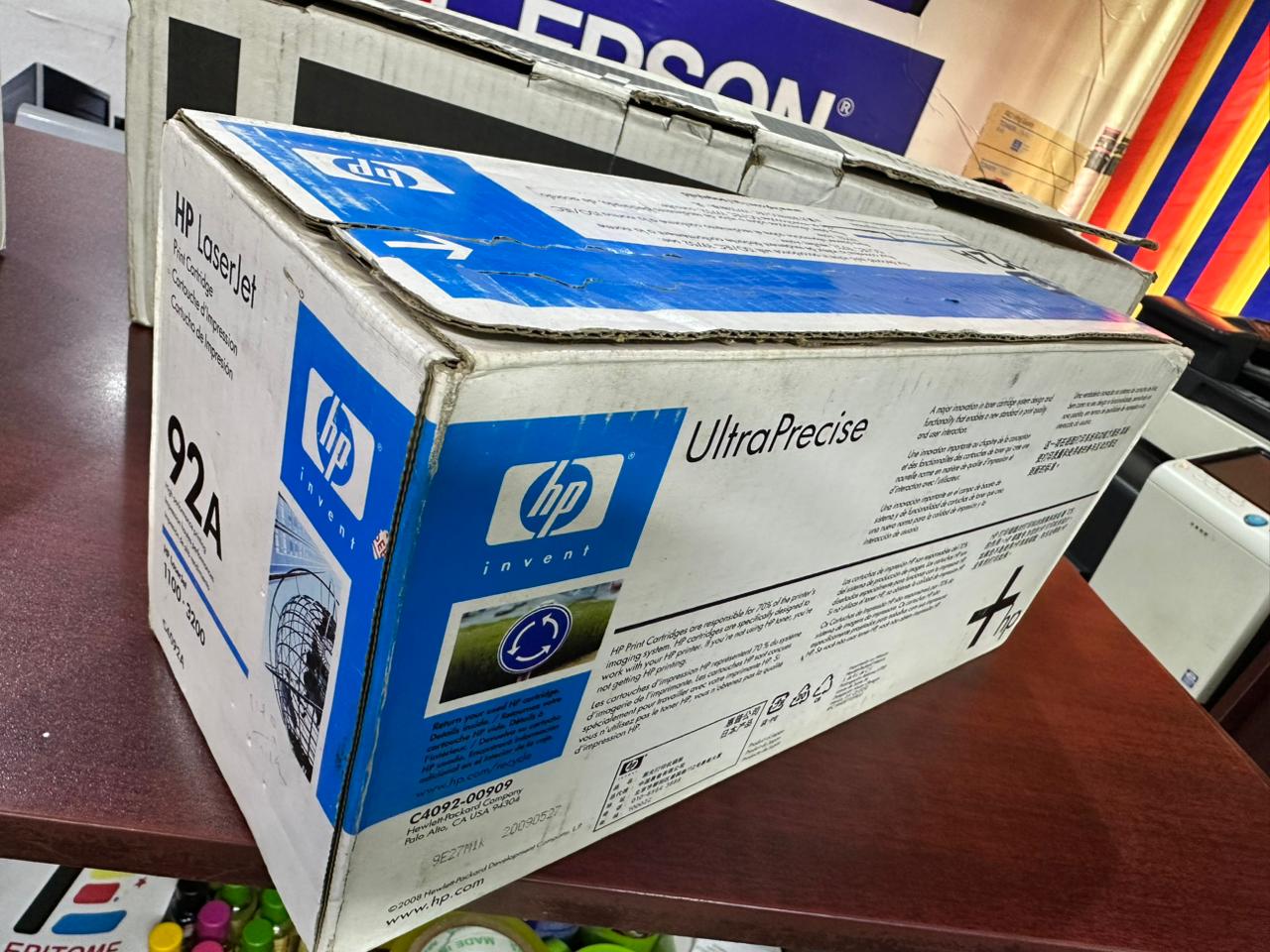 HP 92A Black Original LaserJet Toner Cartridge (C4092A)