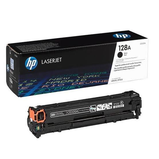 HP 128A Black Original LaserJet (CE320A) Toner Cartridge 