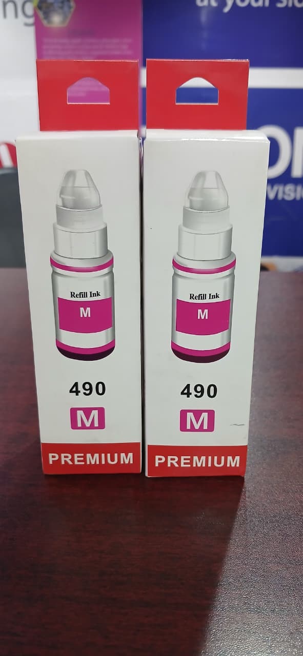 Premium 490 Magenta Ink (490 Magenta) Original Quality 