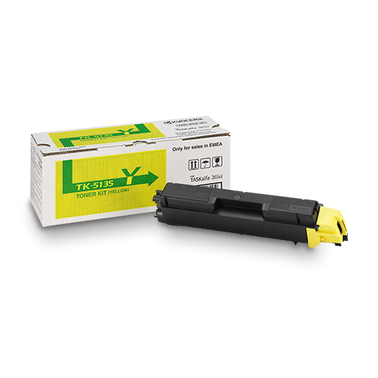 TK 5135 Yellow Compatible Kyocera (TK5135Y) Toner Cartridge
