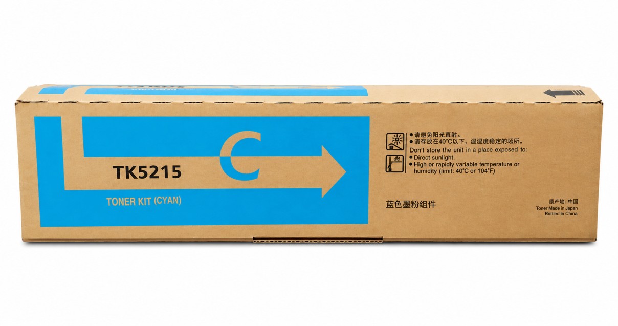 Kyocera TK 5215 Cyan High Quality Toner Cartridge for TASKalfa 406ci – 15000 Pages