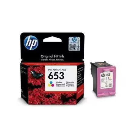 HP 653 Tri-Color Genuine (3YM74AE) Ink Advantage Cartridge 