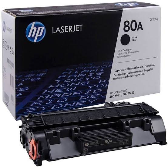 HP 80A Black Original LaserJet (CF280A) Toner Cartridge 