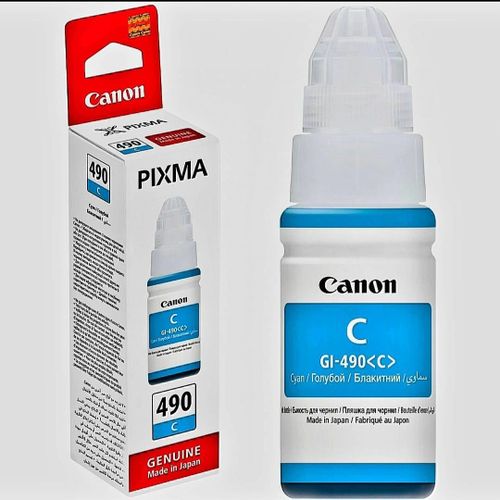 Canon GI-490C (0664C001) Cyan Original Ink Bottle 