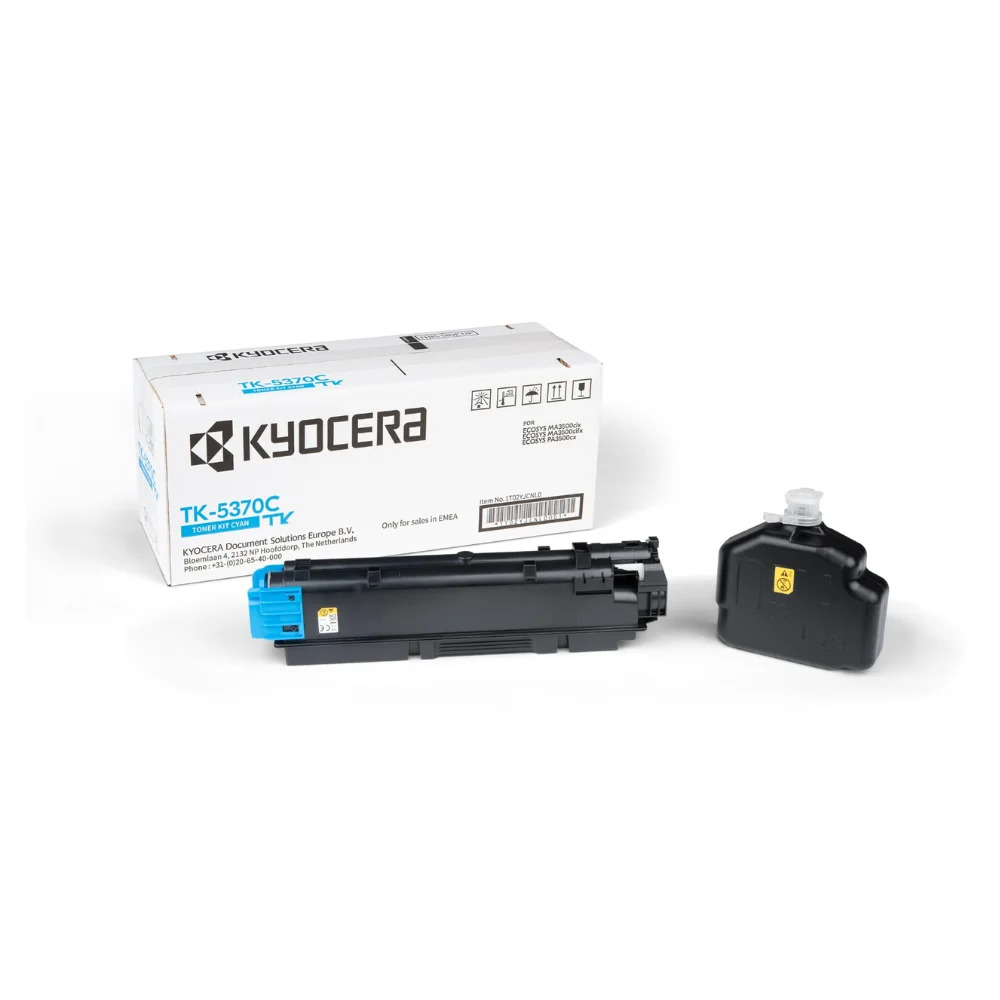 TK 5370 Cyan Kyocera Original Toner Cartridge TK-5370C