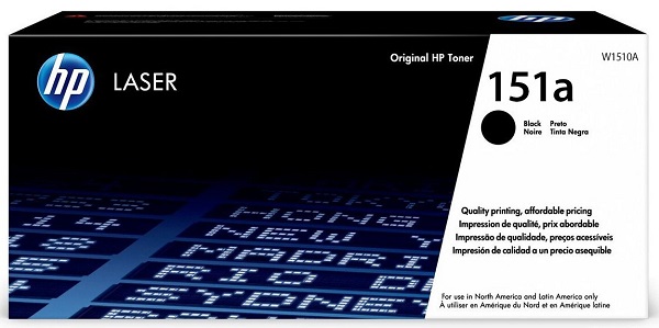 HP 151A Black Original High Performance LaserJet (W1510A) Toner Cartridge 