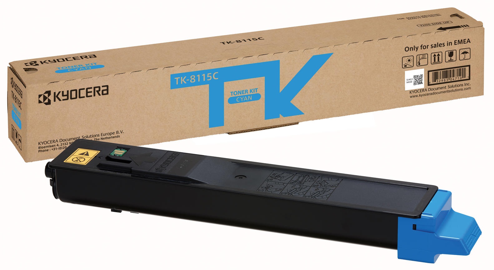 TK 8115 Cyan Original Kyocera TK-8115C Toner Cartridge