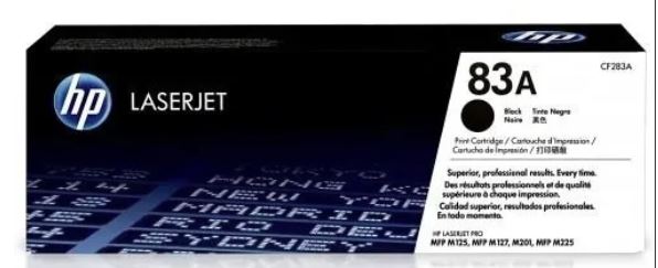 HP 83A  Black Original LaserJet (CF283A) Toner Cartridge
