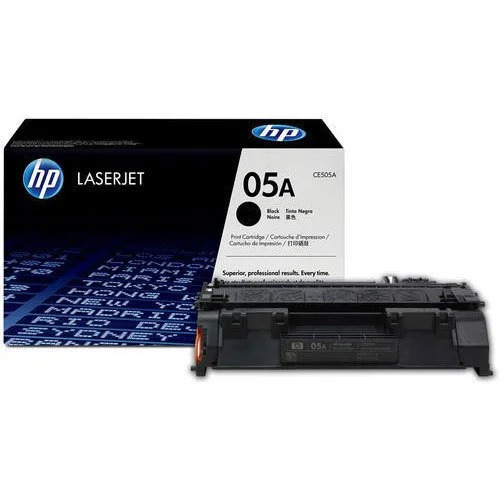 Black HP 05A Genuine LaserJet Toner Cartridge(CE505A) 