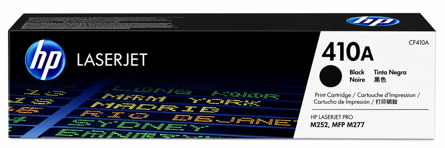  410A (CF410A) hp Black Original LaserJet Toner Cartridge for M452, M377 & M477 – 2300 Pages