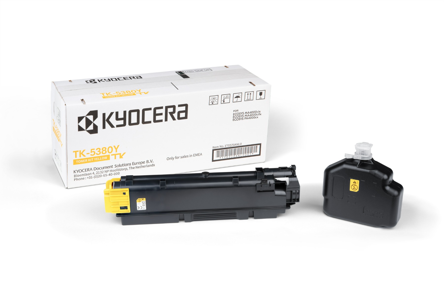 TK 5380 Yellow Kyocera Toner (TK5380Yellow) Cartridge Original