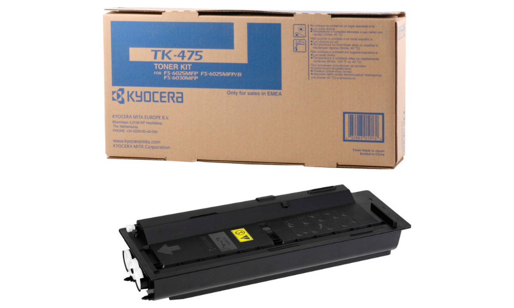 Kyocera TK 475K Black Toner Cartridge