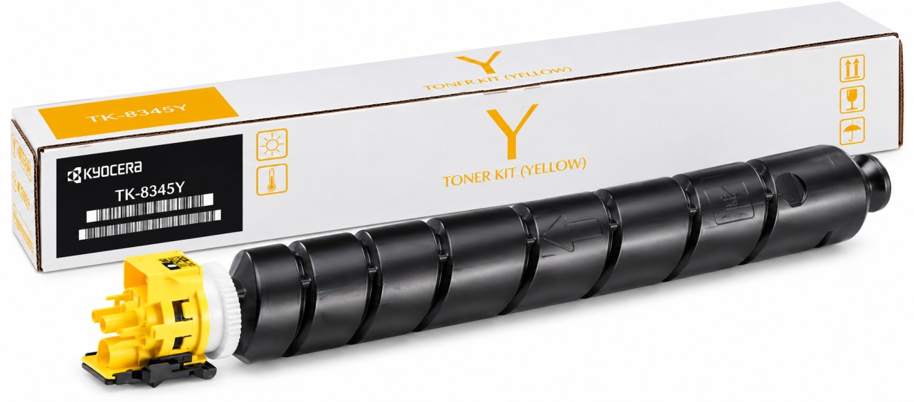 TK 8345Y kyocera  Yellow Toner Cartridge for TASKalfa 2552ci – 12000 Pages